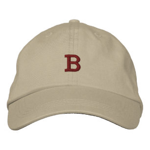 Boné Inicial Personalizada para Crianças Bordada