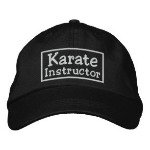 Boné Instrutor do karaté