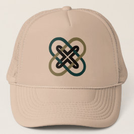 Boné Interlocking X Trucker Hat