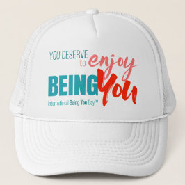 Boné Internacional Ser Você Coisa do Dia - Trucker Hat