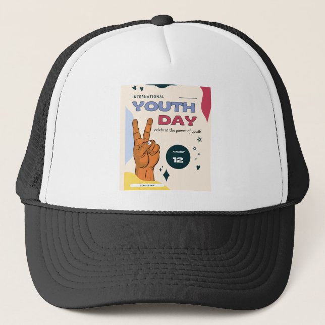 Boné International youth day , August 12 ,  (Frente)
