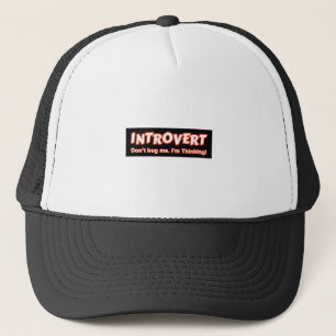 Boné Introvert - Não me Inseto Estou pensando