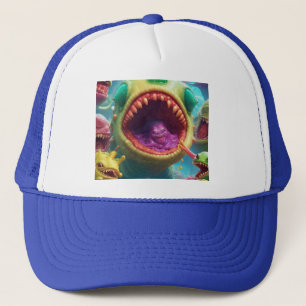 Boné Invadido no Style Weirdo Alienígena Invasion Hat