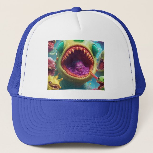 Boné Invadido no Style Weirdo Alienígena Invasion Hat (Frente)