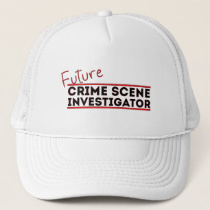 Boné Investigador da Cena do Crime Futuro