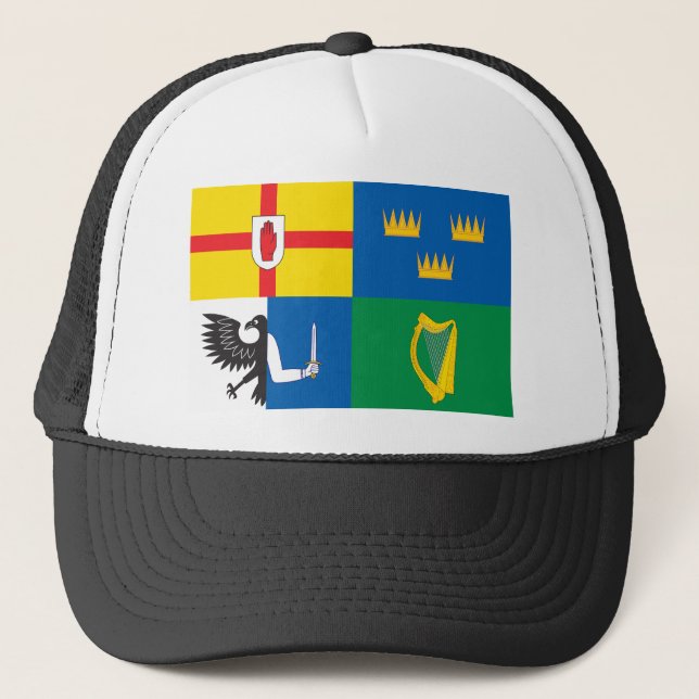 Boné Ireland (bandeira de quatro províncias) (Frente)