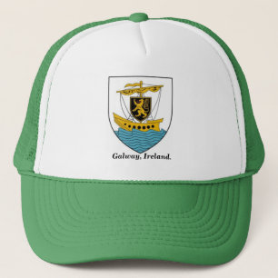 Boné Ireland truckers hat Galway civic crest