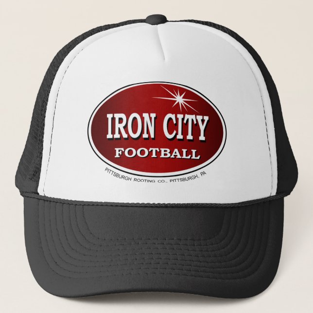 Boné Iron City Futebol Pittsburgh (Frente)