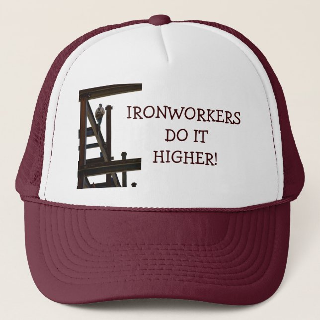 Boné Ironárias Fazem Mais alto Hat (Frente)