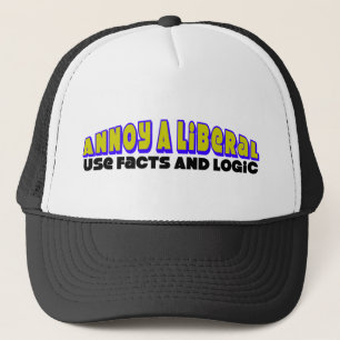 Boné Irrite um liberal: Use fatos & lógica