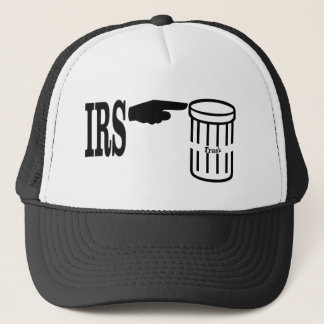 Boné IRS para o lixo