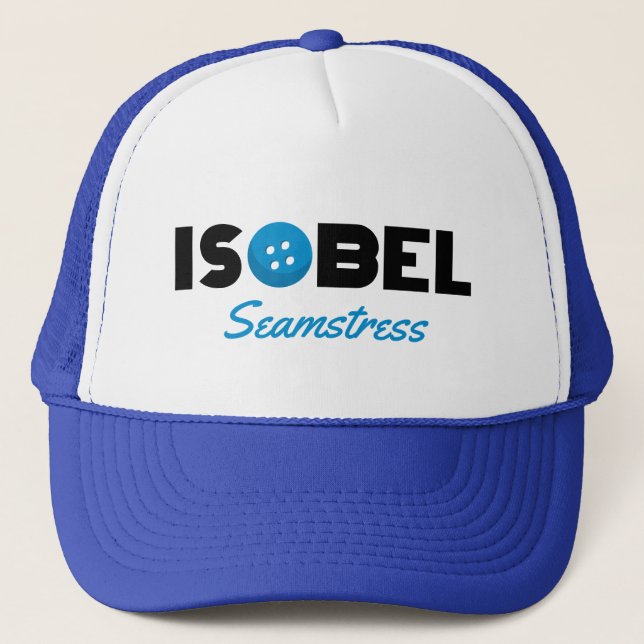 Boné Isobel Seamstress Trucker Hat (Frente)