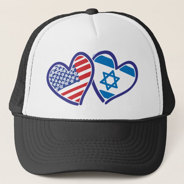 Boné Israel USA Love (Frente)