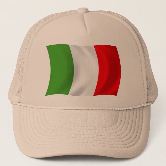 Boné Itália Flag Hat (Frente)