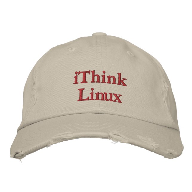 Boné iThink Linux, Designs por Che Dean (Frente)