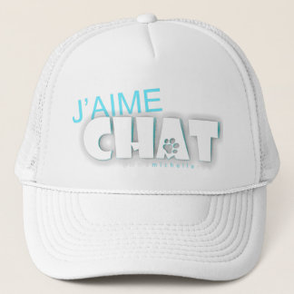Boné J'aime chat Trucker Hat