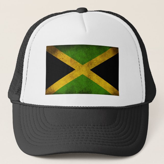 Boné Jamaica Flag - Proud Jamaicans Rasta Cap - (Frente)