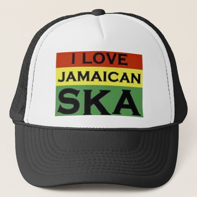 Boné jamaican ska cap (Frente)