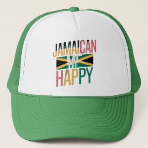 Boné Jamaicano Me Feliz – Vibrações Divertidas da Ilha