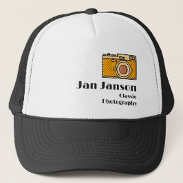 Boné Jan Janson Classic Photography (or your name)