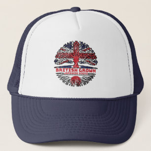 Boné Japão Japonês Reino Unido Árvore Britânica