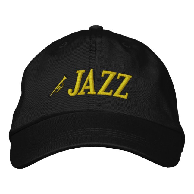 Boné Jazz Music Embroiderou Hat (Frente)