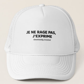Boné je ne rage , pas j'exprime