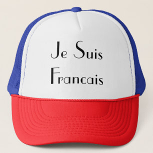 Boné Je Suis Francais Hat
