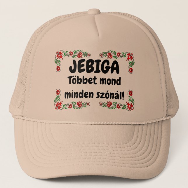 Boné JEBIGA Többet mond minden szónál! (Frente)