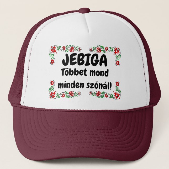 Boné JEBIGA Többet mond minden szónál! (Frente)