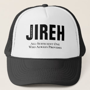 Boné Jehovah Jireh Custom Christian