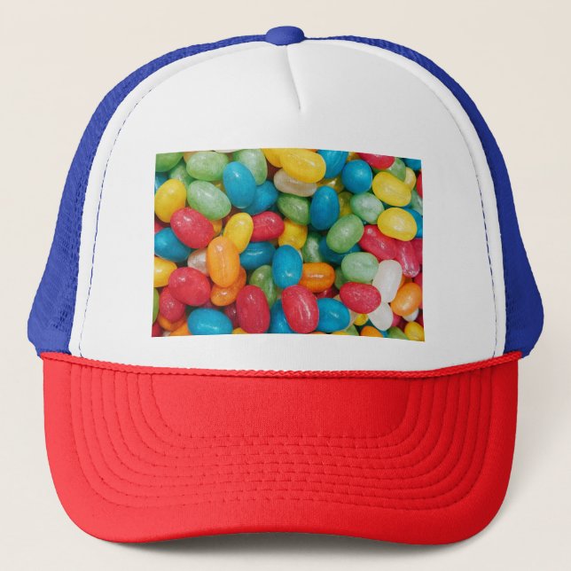 Boné Jelly Bean Candies Colorful (Frente)
