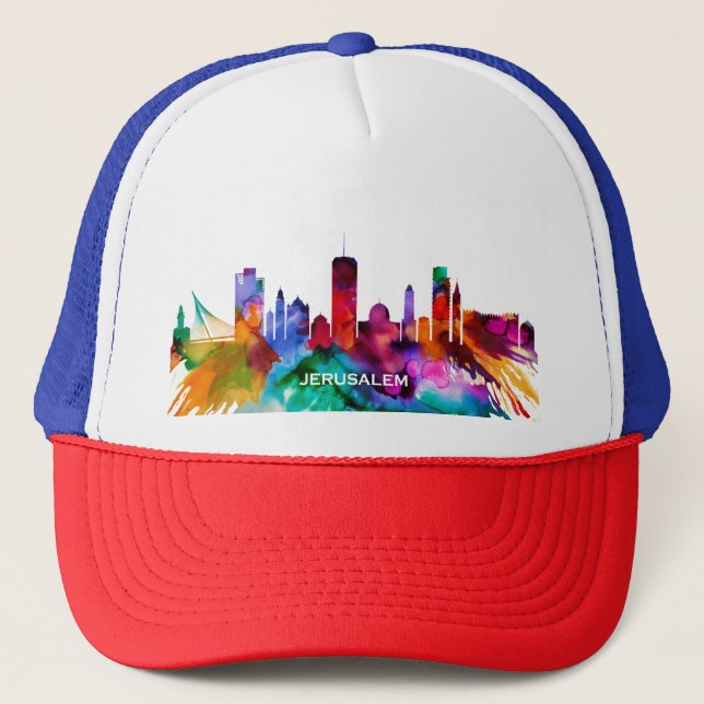 Boné Jerusalem Skyline (Frente)