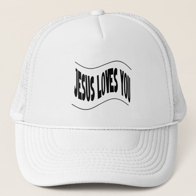 Boné Jesus Ama Você (Frente)