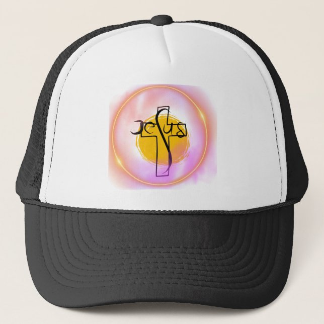 Boné Jesus Bubble Trucker Hat (Frente)