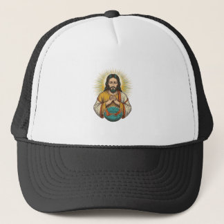 Boné Jesus desapontado Bola de Exercício Murcha Falha n
