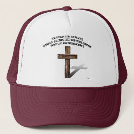 Boné Jesus e os Soldados Americanos com cruz robusta