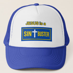 Boné JESUS é um eliminador de pecados - Cristão