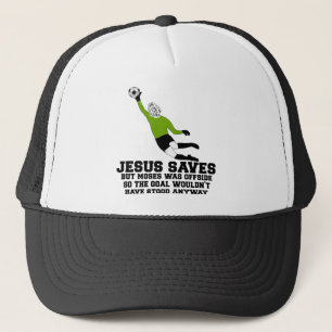Boné Jesus engraçado salvar