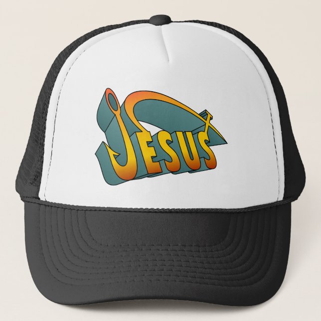 Boné Jesus Fish Nail (Frente)