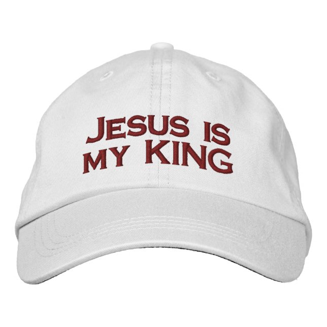 Boné Jesus is my KING (Frente)