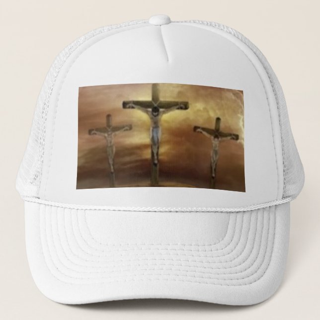 BONÉ JESUS NA CRUZ (Frente)