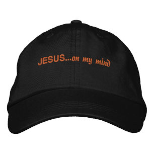 Boné Jesus na minha mente...Citação da Bíblia Personali