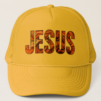 Boné Jesus name on a cap