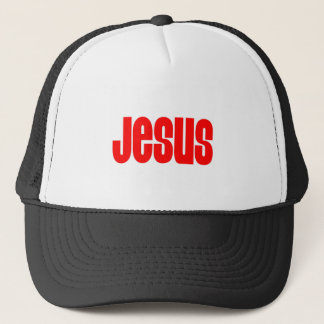Boné Jesus no vermelho