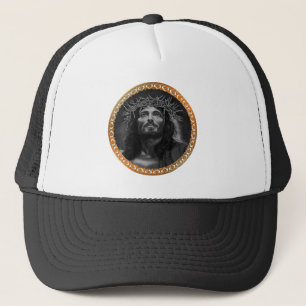 Boné Jesus que olha nos céus