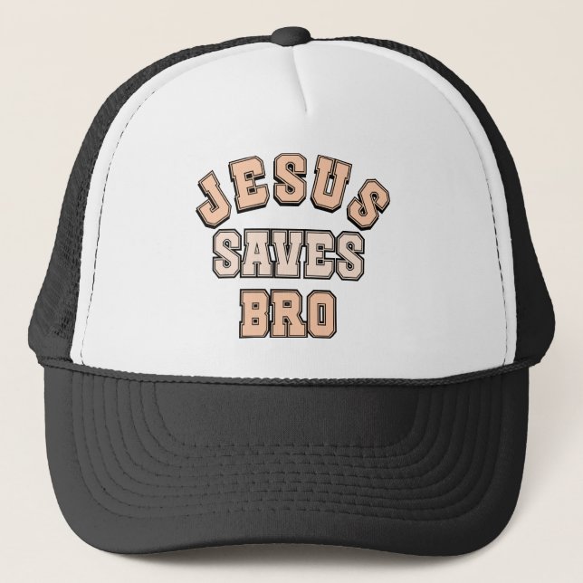 BONÉ JESUS SALVA IRMÃO VINTAGE (Frente)