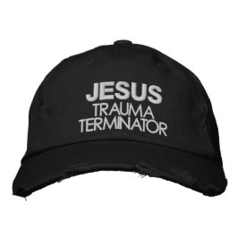 Boné Jesus Trauma Terminador Esperança Cura Cristão