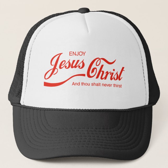 Boné JESUS Trucker Hat (Frente)