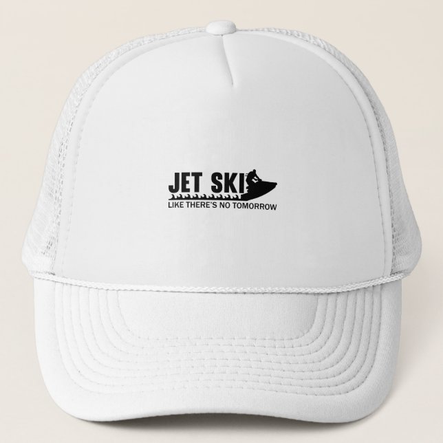 Boné Jet Ski como se não houvesse amanhã Jetski Skiing (Frente)